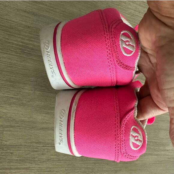 Heelys Launch Skate Shoes Youth Sz 5 Women’s Size 5.5 Hot Pink Low Tops - Picture 3 of 8